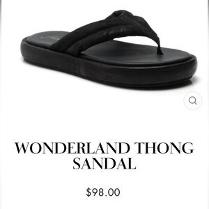 NWT Free People Wonderland Thong Sandals Size 7.5